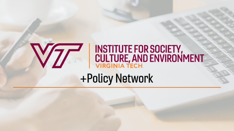 ISCe and +Policy Network Webinar Graphic with date of Feb. 16, 2024