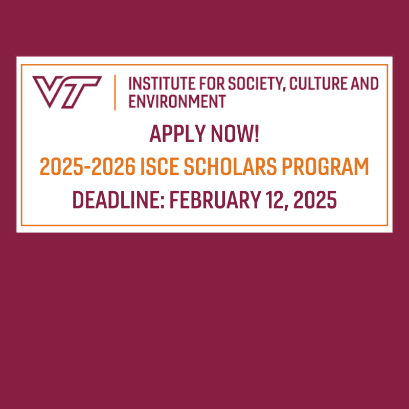 Call for Applications: ISCE Scholars Program