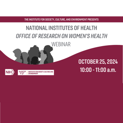 Register Now for NIH Office of Women's Health Webinar